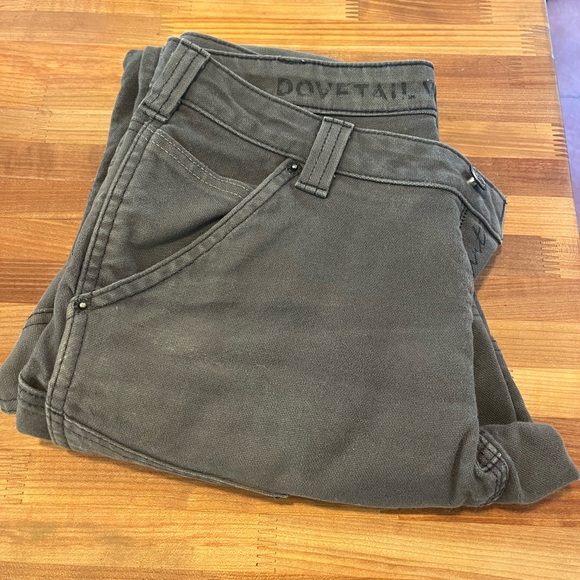 Dovetail Workwear grey pants 8/32 READ DESCRIPTION - Picture 3 of 13